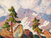 Paisaje de las Montañas Rocosas - Birger Sandzén — vista de la obra