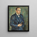 Portrait of Carl Ryd - Birger Simonsson — framed artwork on a wall
