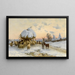 Winter Time - Blaise Pállik — framed artwork on a wall
