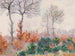 de madera tallada en otoño - Blanche Hoschedé-Monet — vista de la obra