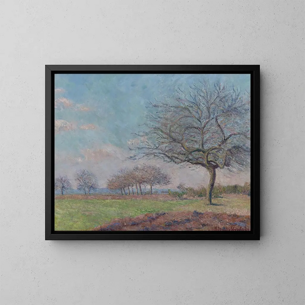 Giverny - Blanche Hoschedé-Monet — cuadro enmarcado en la pared