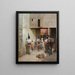 Asking for directions - Bogdan Pavlovich Villevalde — framed artwork on a wall