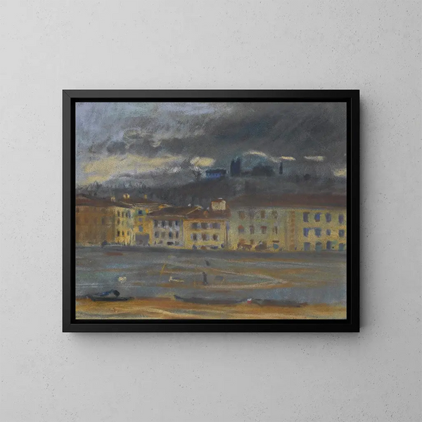 Florence - Bohumil Kubišta — framed artwork on a wall