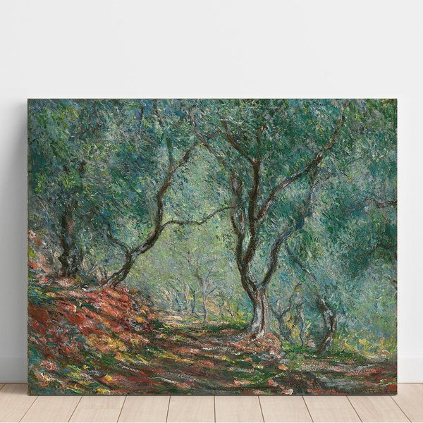 Reproduction of the painting Olive Trees at Jardin Moreno - Claude Monet