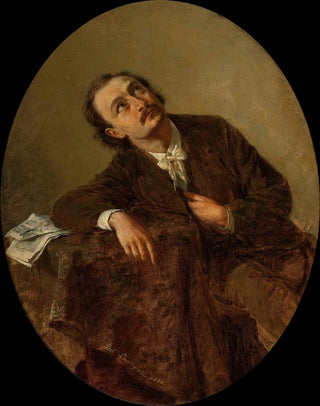 Bolesaw aszczyski - Portrait of Micha Hertz musician.webp