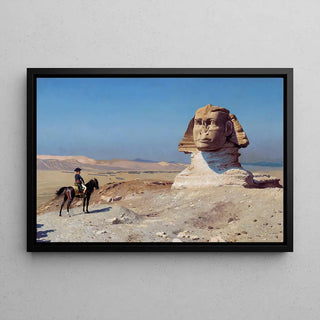 Reproduction tableau | Bonaparte devant le Sphinx - Jean-Léon Gérôme | Poster - Toile - Aluminium