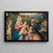 Repos pendant la fuite en Égypte - Bonifacio Veronese — framed artwork on a wall
