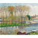 Reproduction of the painting Bords du Loing à Moret - Camille Pissarro