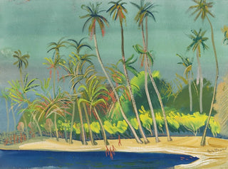 Boris Grigoriev - The Blue Bay Brazil.webp