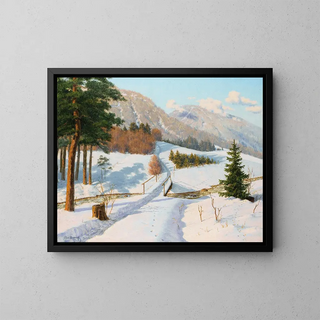 Boris Vasilievich Bessonov - Winter In Dauphin.webp