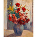Reproducción del cuadro de ramo de flores en un jarrón - Maximilien Luce