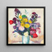 de ramo de flores - Josse Goossens — cuadro enmarcado en la pared