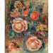 Reproduction of the painting Bouquet de roses - Pierre-Auguste Renoir