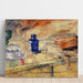 Reproducción del cuadro Botellas azules y pollo - James Ensor