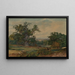 Vista cerca de Bedford - Bradford Rudge — cuadro enmarcado en la pared