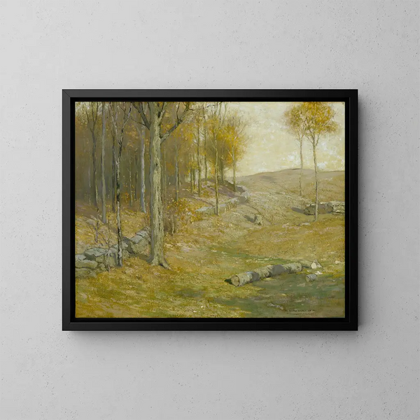 Otoño - Bruce Crane — cuadro enmarcado en la pared