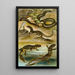 Reproduction of the painting Lacerta vivipara Triton cristatus Anguis fragilis - Bruno Drigen