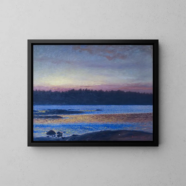 Matin - Bruno Liljefors — cuadro enmarcado en la pared