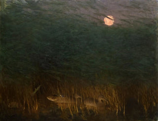 Bruno Liljefors - Nocturnal Mood with Wild Ducks.webp