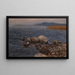 Promontoire rocheux - Bruno Liljefors — framed artwork on a wall