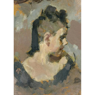 Brynolf Wennerberg - Mdchenkopf im Profil nach rechts.webp