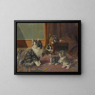 Burkhard Flury - Cat Family.webp