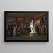 Una de las salas de la colección real de pinturas en el palacio de Christiansborg - C.C. Andersen — cuadro enmarcado en la pared