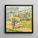 Cagnes - Carl Moll — cuadro enmarcado en la pared