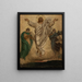 La Transfiguración La Resurrección de Cristo - Camille Félix Bellanger — cuadro enmarcado en la pared