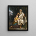 Œdipe et Antigone - Camille Félix Bellanger — framed artwork on a wall