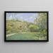 Un vaquero en Valhermeil Auvers-sur-Oise - Camille Pissarro — cuadro enmarcado en la pared