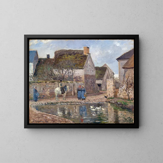 Camille Pissarro - A Pond in Ennery.webp