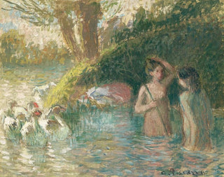 Camille Pissarro - Baigneuses gardeuses doies.webp