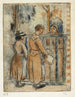 Women beggars - Camille Pissarro — artwork view