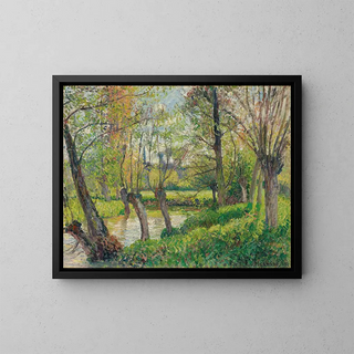 Camille Pissarro - Bords De Lepte  ragny Soleil Couchant.webp