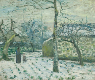 Camille Pissarro - Effet De Neige  Montfoucault.webp