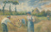 La Recolección - Camille Pissarro — vista de la obra