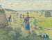 La Recolección de Heno - Camille Pissarro — vista de la obra