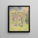 Paisaje - Camille Pissarro — cuadro enmarcado en la pared