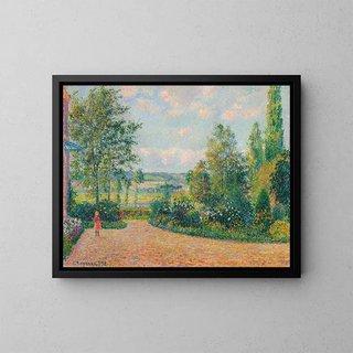 Camille Pissarro - Le Jardin dOctave Mirbeau la terrasse Les Damps.webp