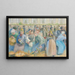 El mercado de huevos - Camille Pissarro — cuadro enmarcado en la pared