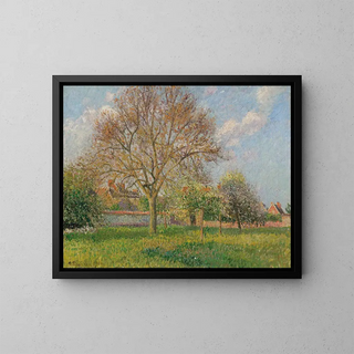 Camille Pissarro - Le grand noyer  ragny aprsmidi.webp