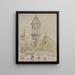 Marte - Camille Pissarro — cuadro enmarcado en la pared