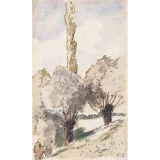 Camille Pissarro - Paysage aux arbres.webp