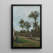 Reproducción del cuadro Ruta de Louveciennes - Camille Pissarro
