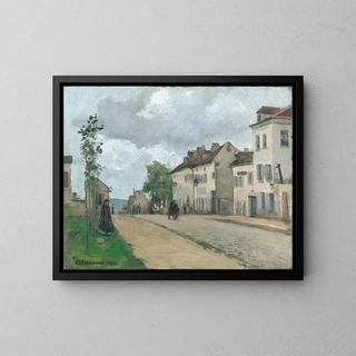 Camille Pissarro - Strae in Pontoise Rue de Gisors.webp