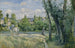 Light of the Sun on the Road, Pontoise - Camille Pissarro — artwork view