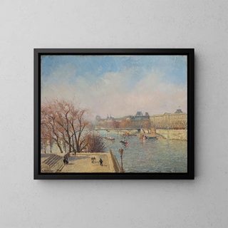 Camille Pissarro - The Louvre Morning Sunlight.webp