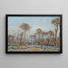 La Ruta de Versalles Louveciennes Gelée Matinale - Camille Pissarro — cuadro enmarcado en la pared