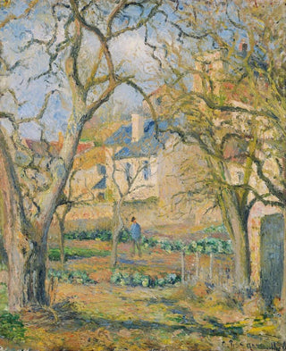 Potager Painting - Camille Pissarro — artwork view